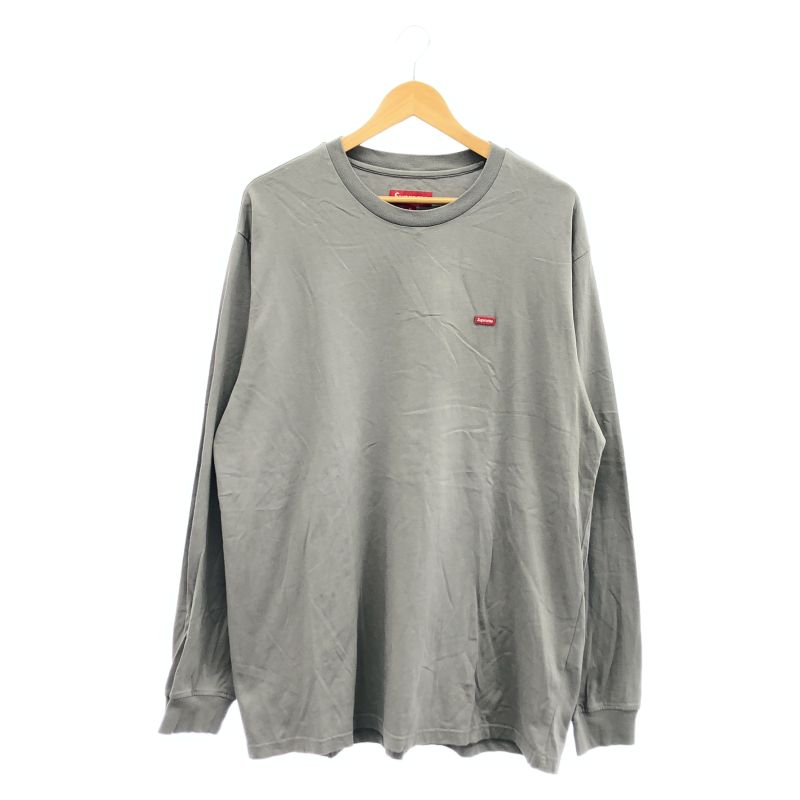 【完売品】新品 Supreme 26SS Small Box L/S Tee 灰 中古】Supreme 26SS Small Box L/S Tee XL Grey[79] - メルカリ