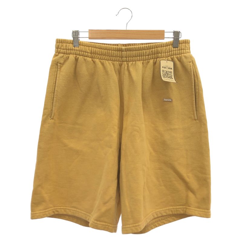 【中古】Supreme 24SS Overdyed Small Box Sweatshort M Sand[79]