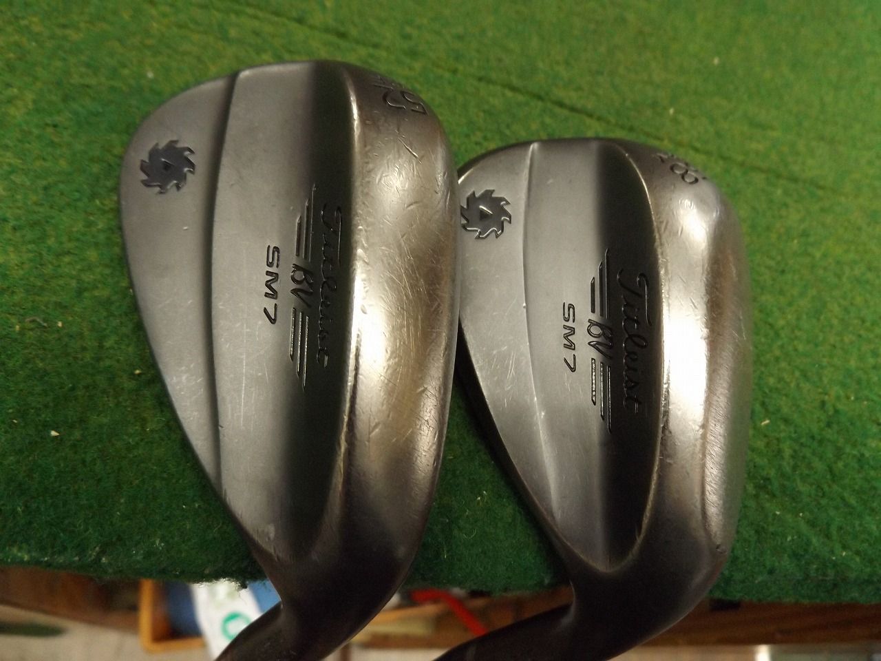 5706 VOKEY SM7 ジェットブラック 52°+58° DG S200 セット タイトリスト ボーケイ ウェッジ .