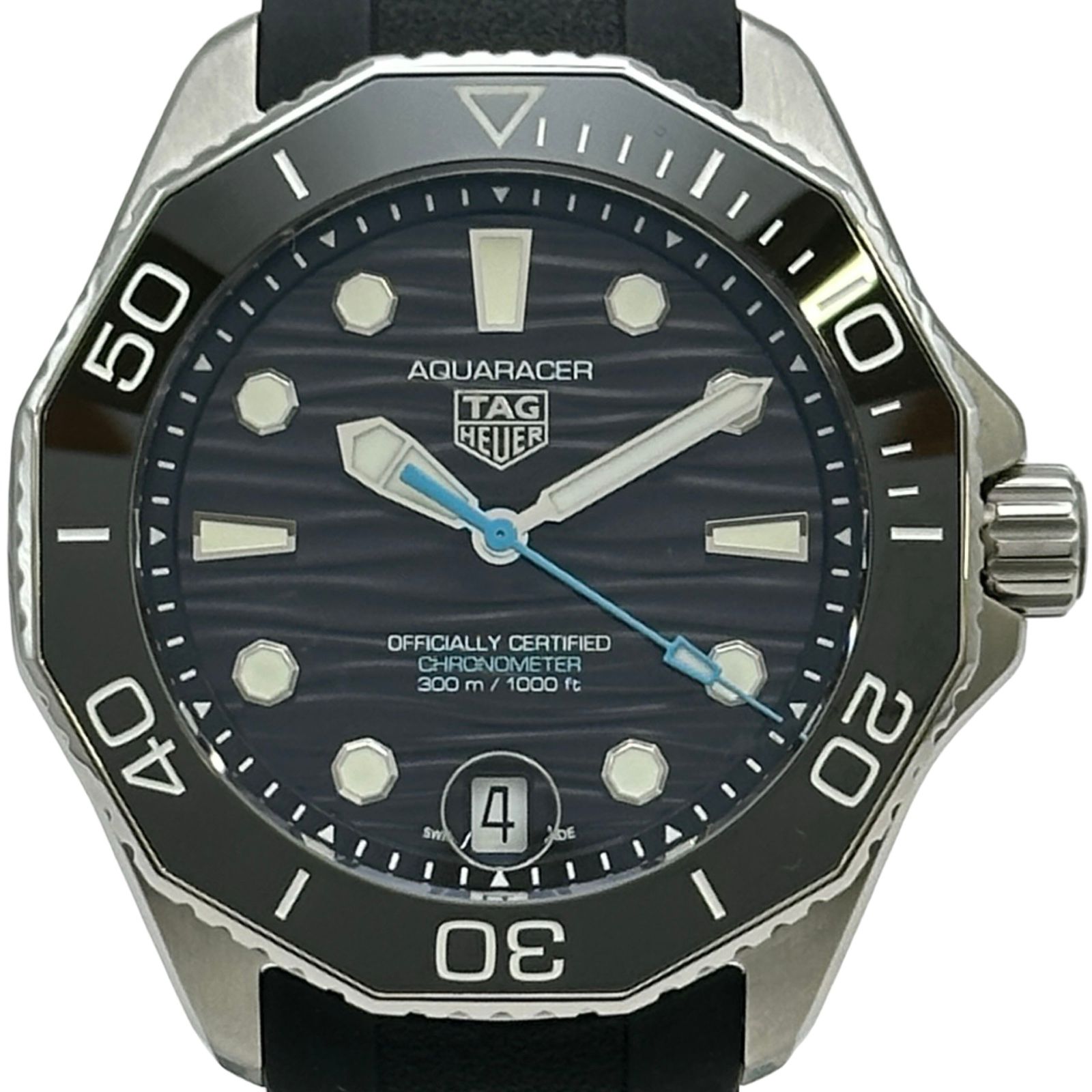 タグ・ホイヤー TAG HEUER アクアレーサー プロフェッショナル300 WBP5110.FT6257 ブラック ステンレススチール 自動巻き メンズ 腕時計