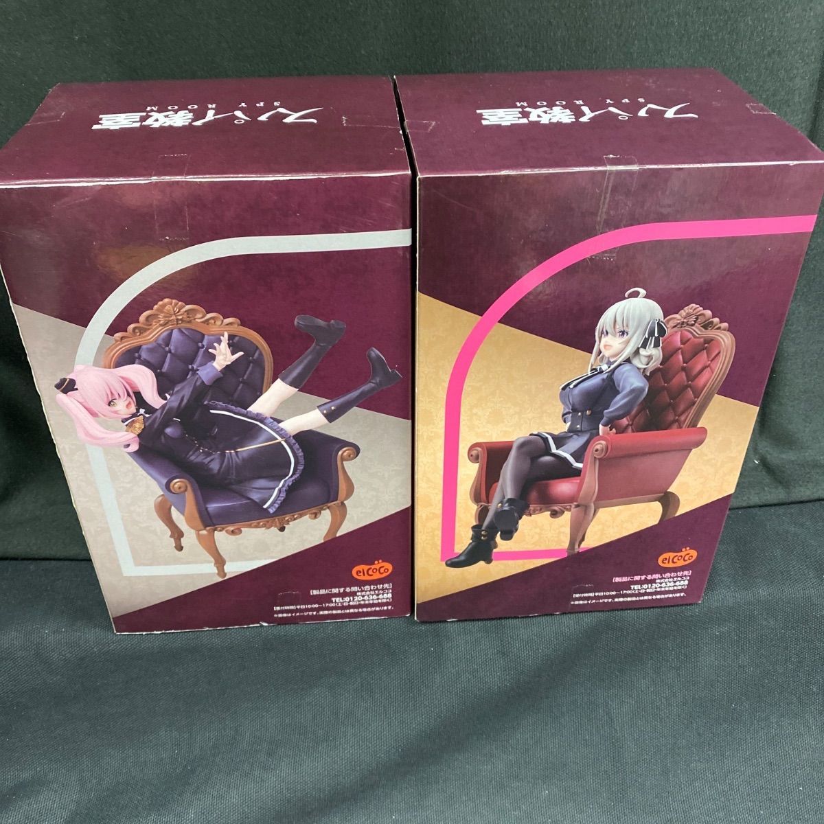 3)f13 スパイ教室 アネット リリィ フィギュア 2個セット 1/7スケール