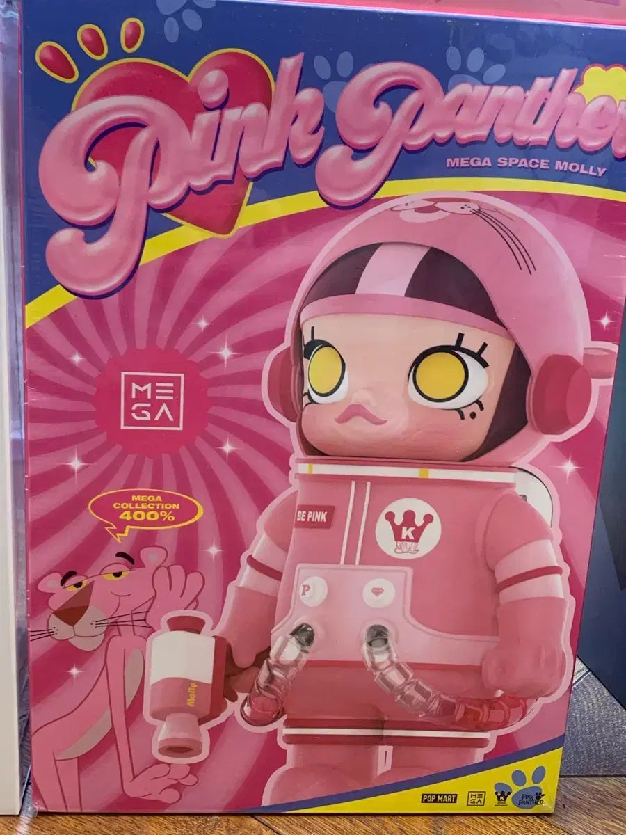 ポップマート メガ スペースMOLLY ピンクパンダ 400 未開封