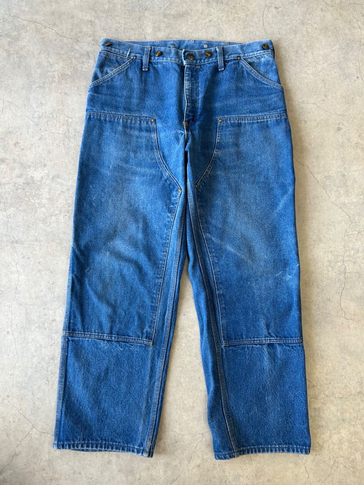 80's Carhartt Denim Double Knee Pants