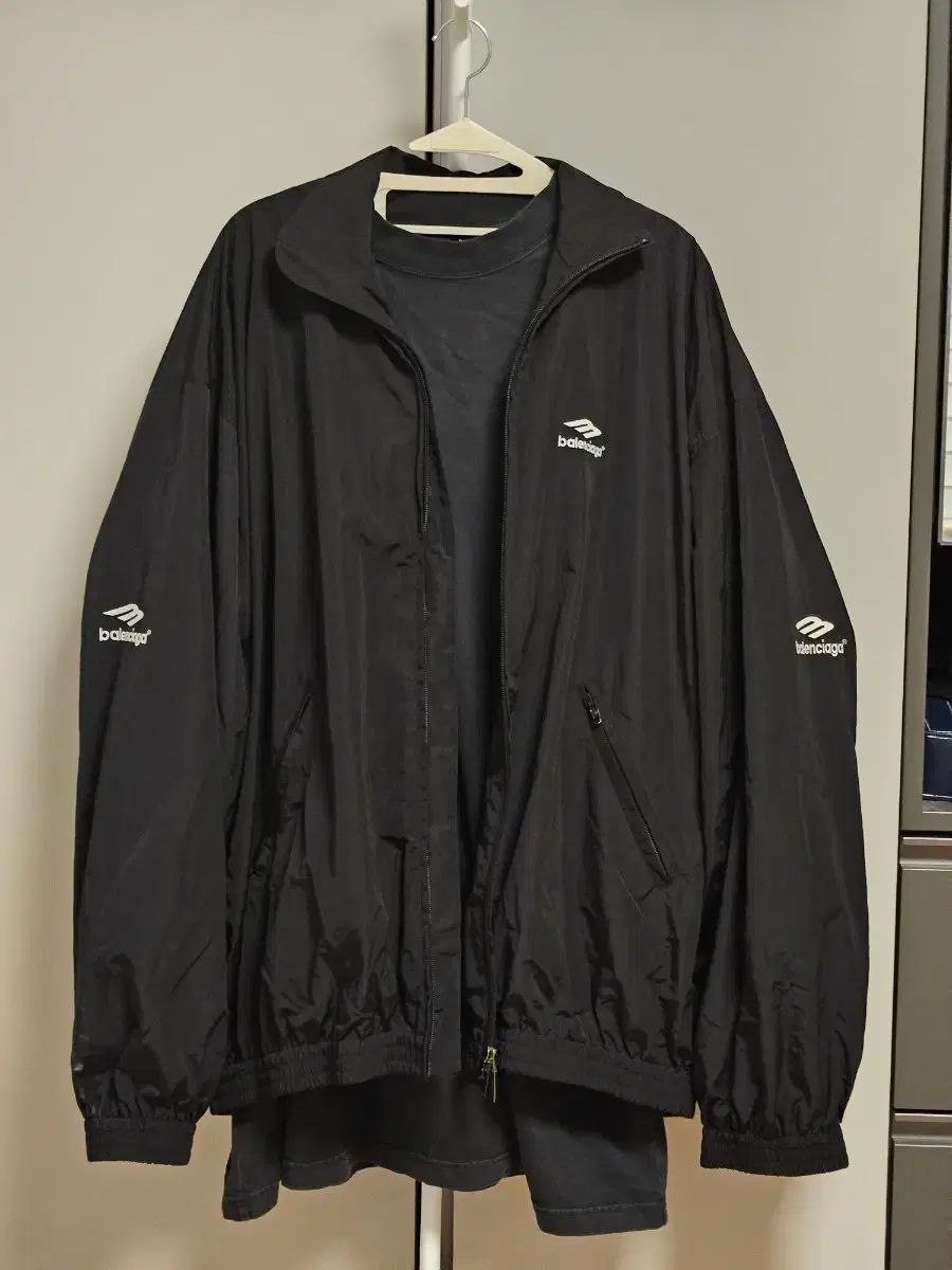 バレンシアガ 23FW パッチド レイヤード トラックジャケット Mサイズ