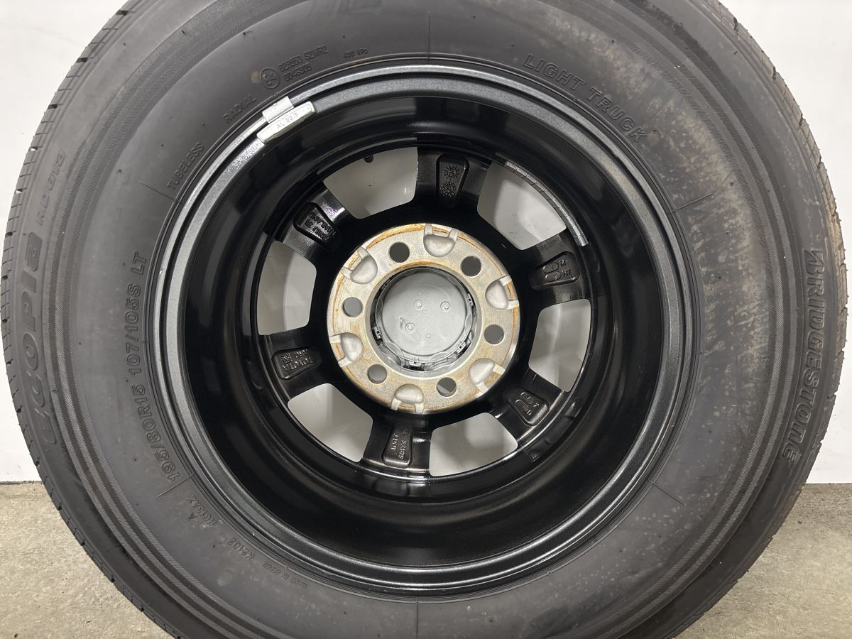 【２０２５年製】バリ溝・ハイエース純正・BRIDGESTONE・車検対応№３５８ 2025年製 新車外し バリ溝 美品】トヨタ 200 ハイエース 純正