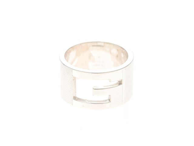 GUCCI グッチ ブランデッドGワイドR/SV/12.2g/#16 リング・指輪