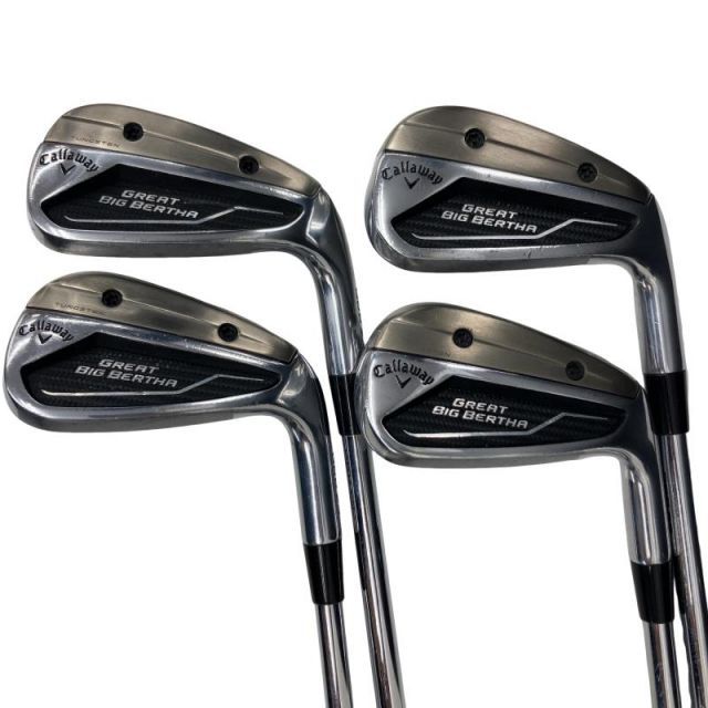 【中古】 キャロウェイ GREAT BIG BERTHA(2023) 5S アイアンセット IR NS PRO 950GH neo (フレックスS) メンズ 男性用 右利き 右用 Cランク ゴルフクラブ 38,742円