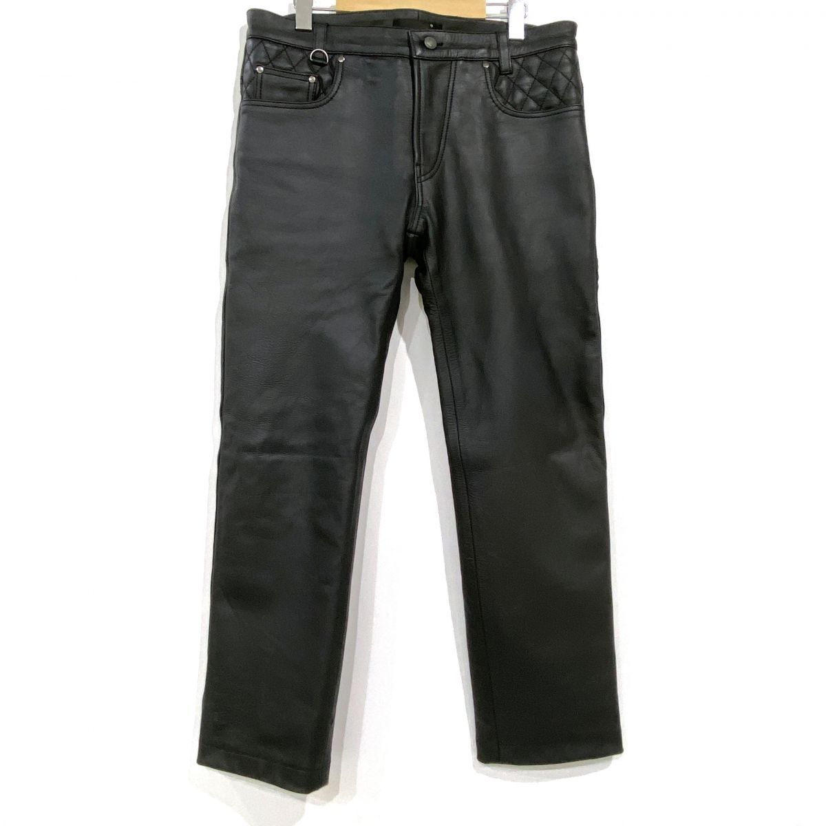 Liugoo Leathers リューグーレザー レザーパンツ サイズ34 ※中古