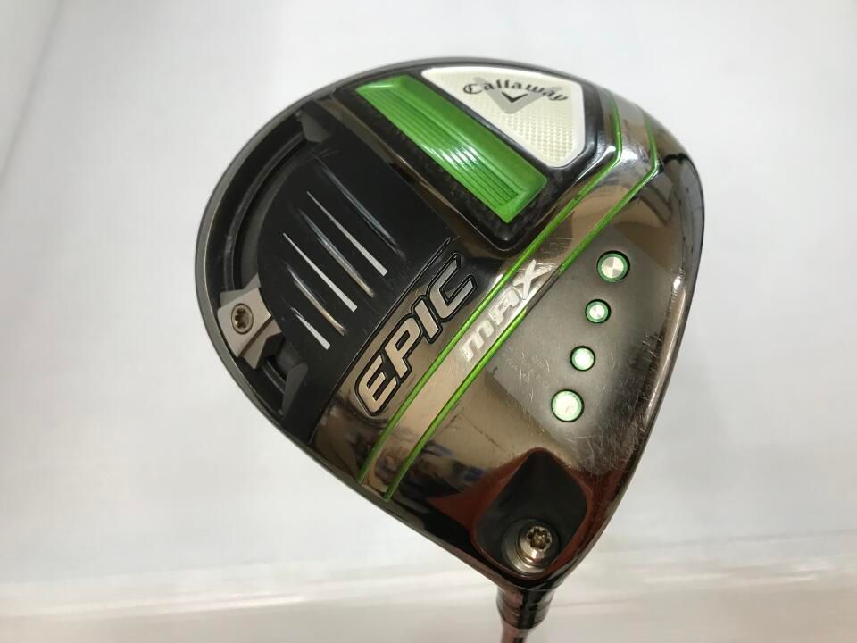 キャロウェイ　EPIC MAX　10.5度　Diamana 40 for Callaway(EPIC MAX)　Sフレックス　ドライバー　中古【最短即日発送】