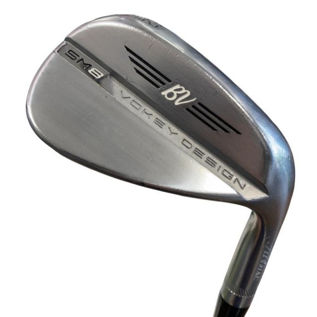 【中古】 タイトリスト VOKEY SPIN MILLED SM8 ツアークロム 52°/08°F ウェッジ WG NS PRO MODUS3 TOUR105 (フレックスS) メンズ 男性用 右利き 右用 Cランク ゴルフクラブ