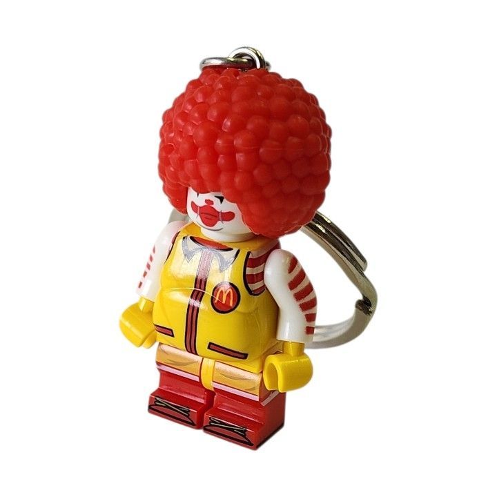 マクドナルド ロナルド ブロックキーホルダー LEGO風 互換 - メルカリ