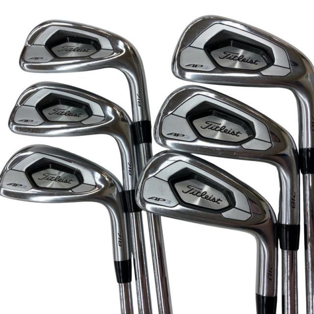 【中古】 タイトリスト Titleist AP3 718 6S アイアンセット IR NS PRO MODUS3 TOUR105 (フレックスS) メンズ 男性用 右利き 右用 Cランク ゴルフクラブ