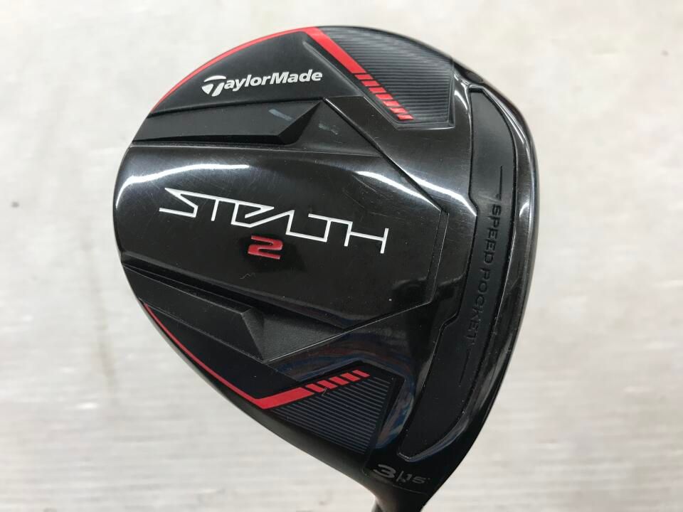テーラーメイド　STEALTH2　15度　VENTUS TR RED 6　Sフレックス　フェアウェイウッド　中古【最短即日発送】