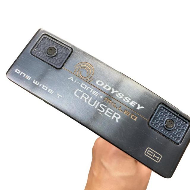【中古】 オデッセイ Ai-ONE・MILLED CRUISER ONE WIDE T CH 38インチ パター PT STROKE LAB 140 スチール (フレックスその他) メンズ 男性用 右利き 右用 Cランク ゴルフクラブ