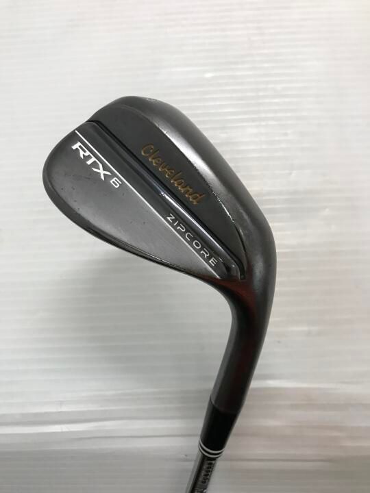 クリーブランド　RTX 6 ZIPCORE ブラックサテン　52度　NSプロ MODUS 3 TOUR 105　Sフレックス　ウェッジ　中古【最短即日発送】