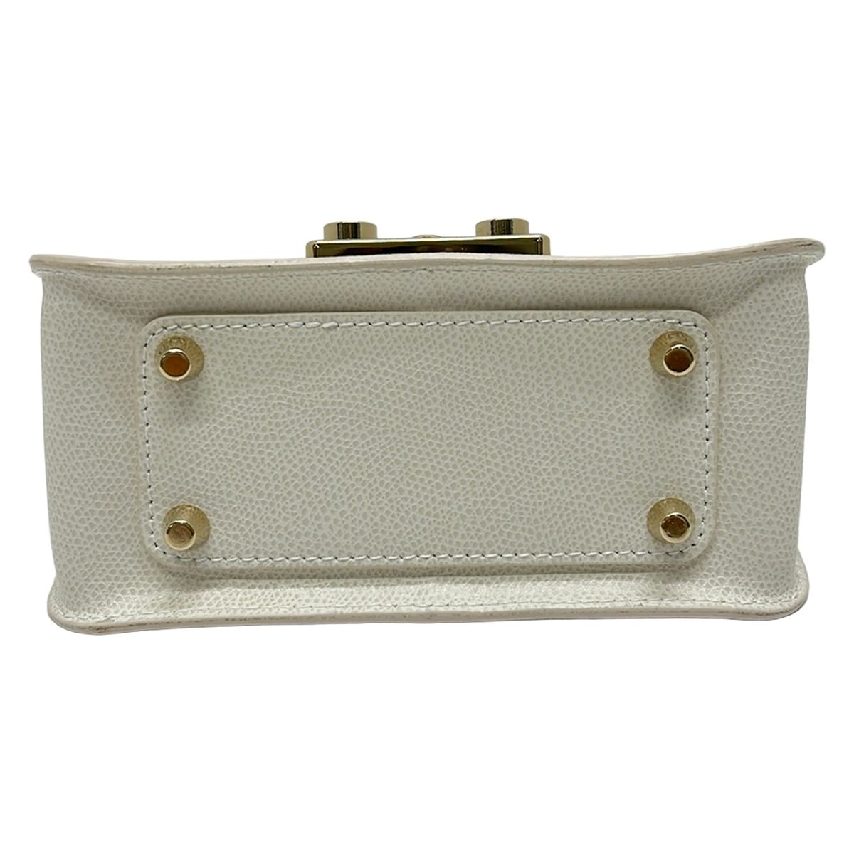 FURLA(フルラ) ショルダーバッグ メトロポリス アイボリー×ゴールド 
