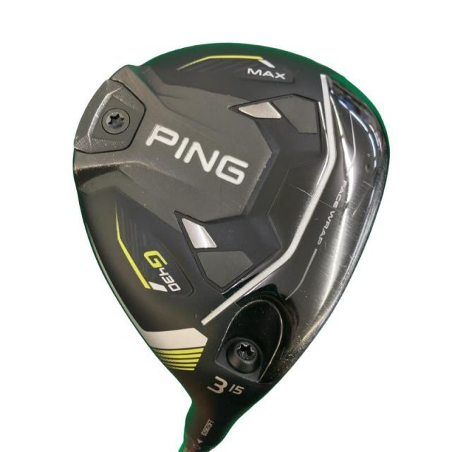 【中古】 ピン G430 MAX 3W フェアウェイウッド FW PING TOUR 2.0 BLACK 65(FW) (フレックスS) メンズ 男性用 右利き 右用 Cランク ゴルフクラブ