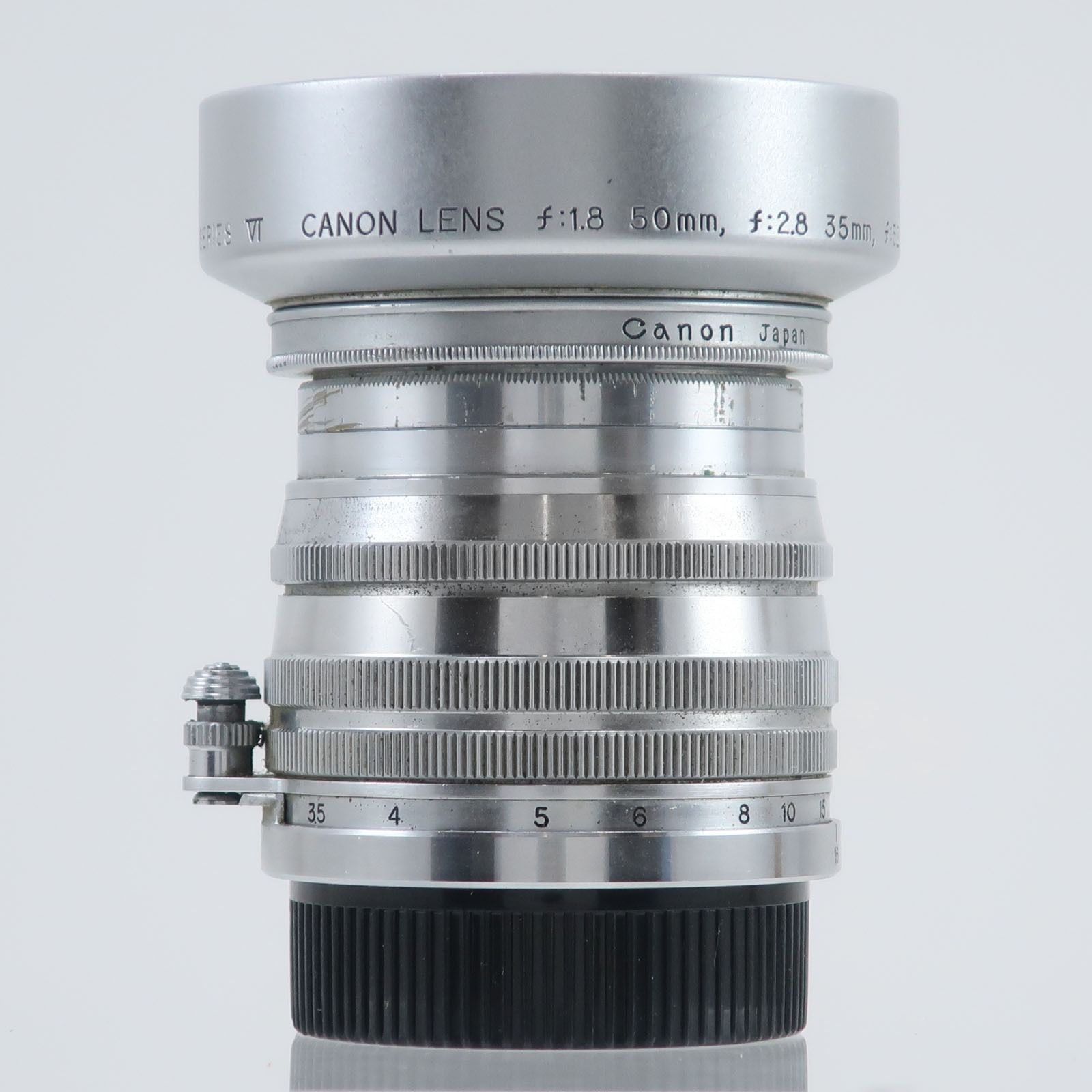 canon】キヤノン Serenar 50mm F1.8 I L39 シルバー _ 交換レンズ