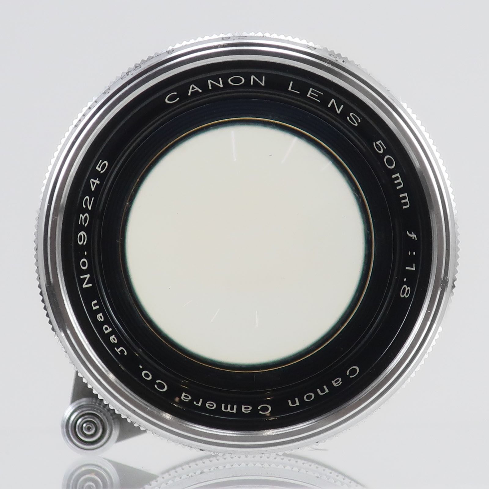 canon】キヤノン Serenar 50mm F1.8 I L39 シルバー _ 交換レンズ