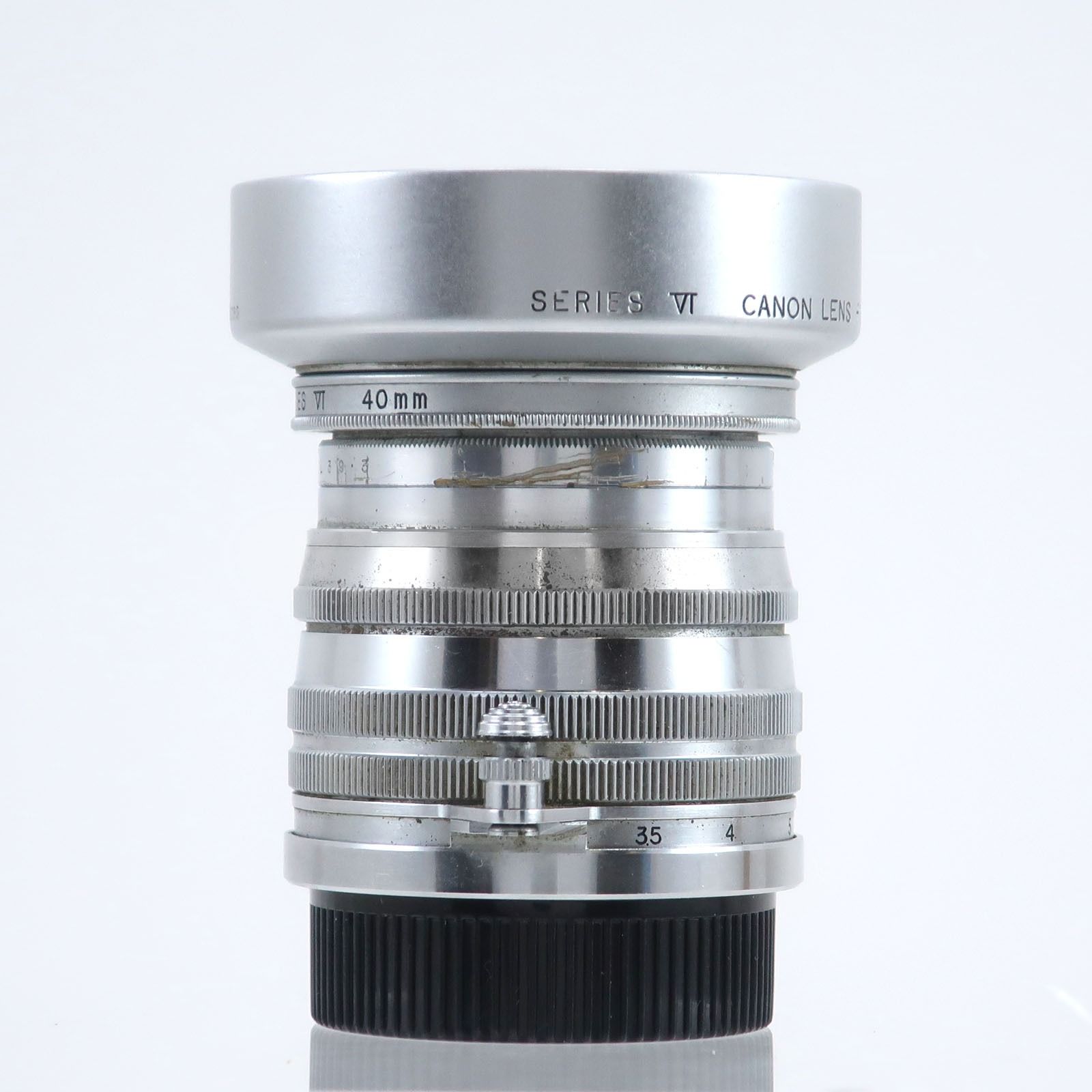 キヤノン Serenar 50mm f1.8 レンズ　L39 canon】キヤノン Serenar 50mm F1.8 I L39 シルバー _ 交換レンズ