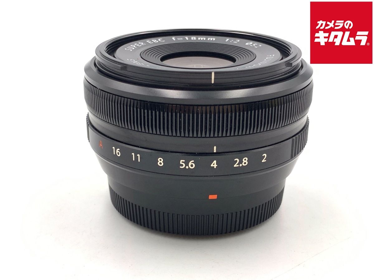 【中古】 【良品】 フジフイルム XF18mm F2 R