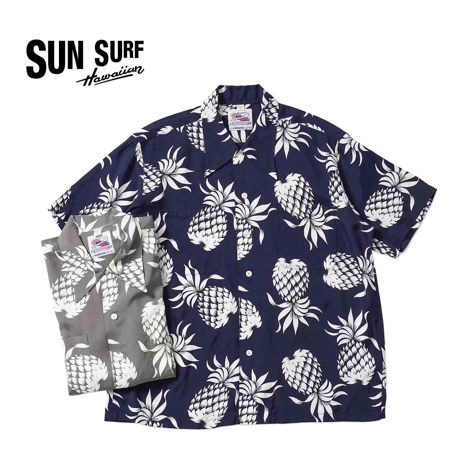 SUN SURF サンサーフ 長袖 アロハシャツ DUKE KAHANAMOKU SPECIAL