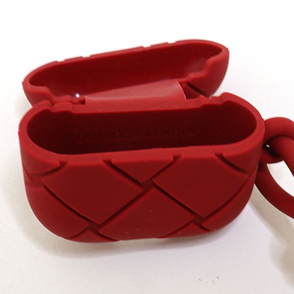ボッテガヴェネタ Bottega Veneta Airpods pro ケース レッド【中古】S