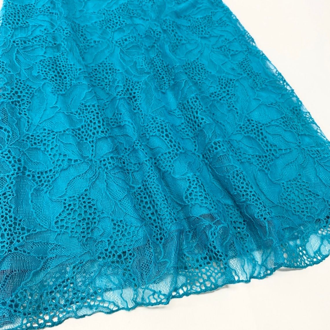 49g18 【美品】TADASHI SHOJI タダシショージ 総レースワンピース