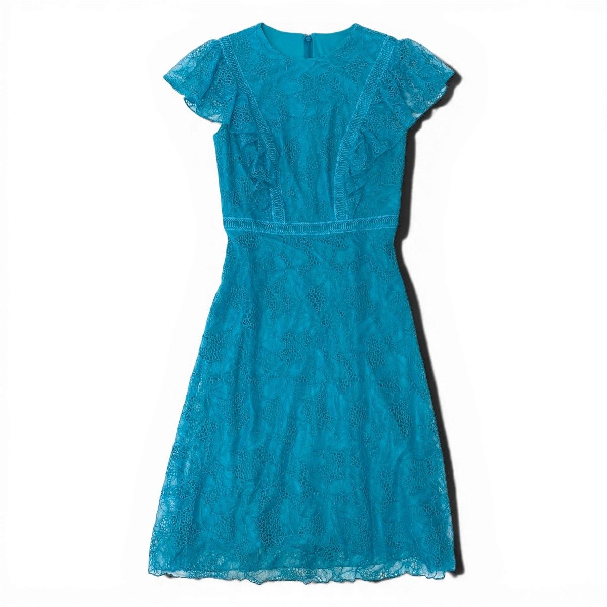 49g18 【美品】TADASHI SHOJI タダシショージ 総レースワンピース