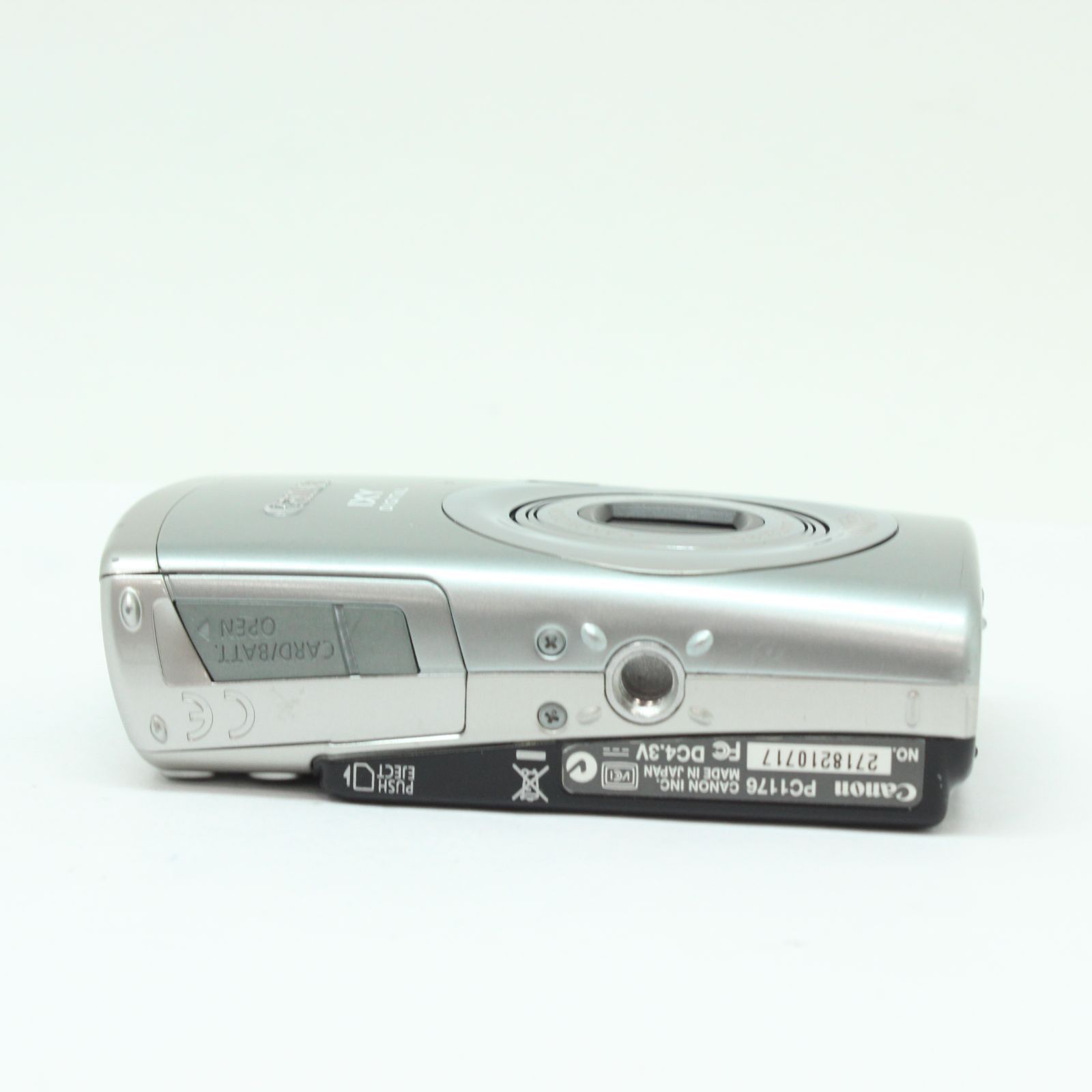 撮影⭕️訳あり【動作確認済み】Canon IXY DIGITAL 800IS 訳あり】 Canon IXY DIGITAL 800 ISシルバー - メルカリ