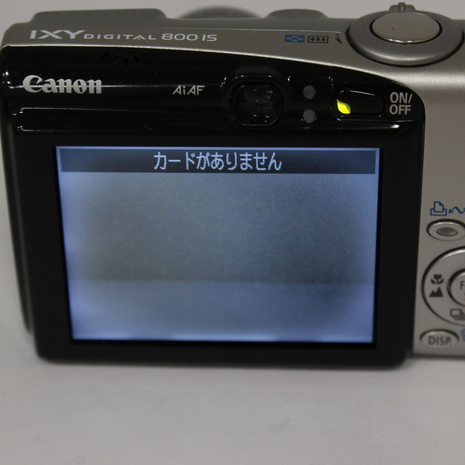 訳あり】 Canon IXY DIGITAL 800 ISシルバー - メルカリ