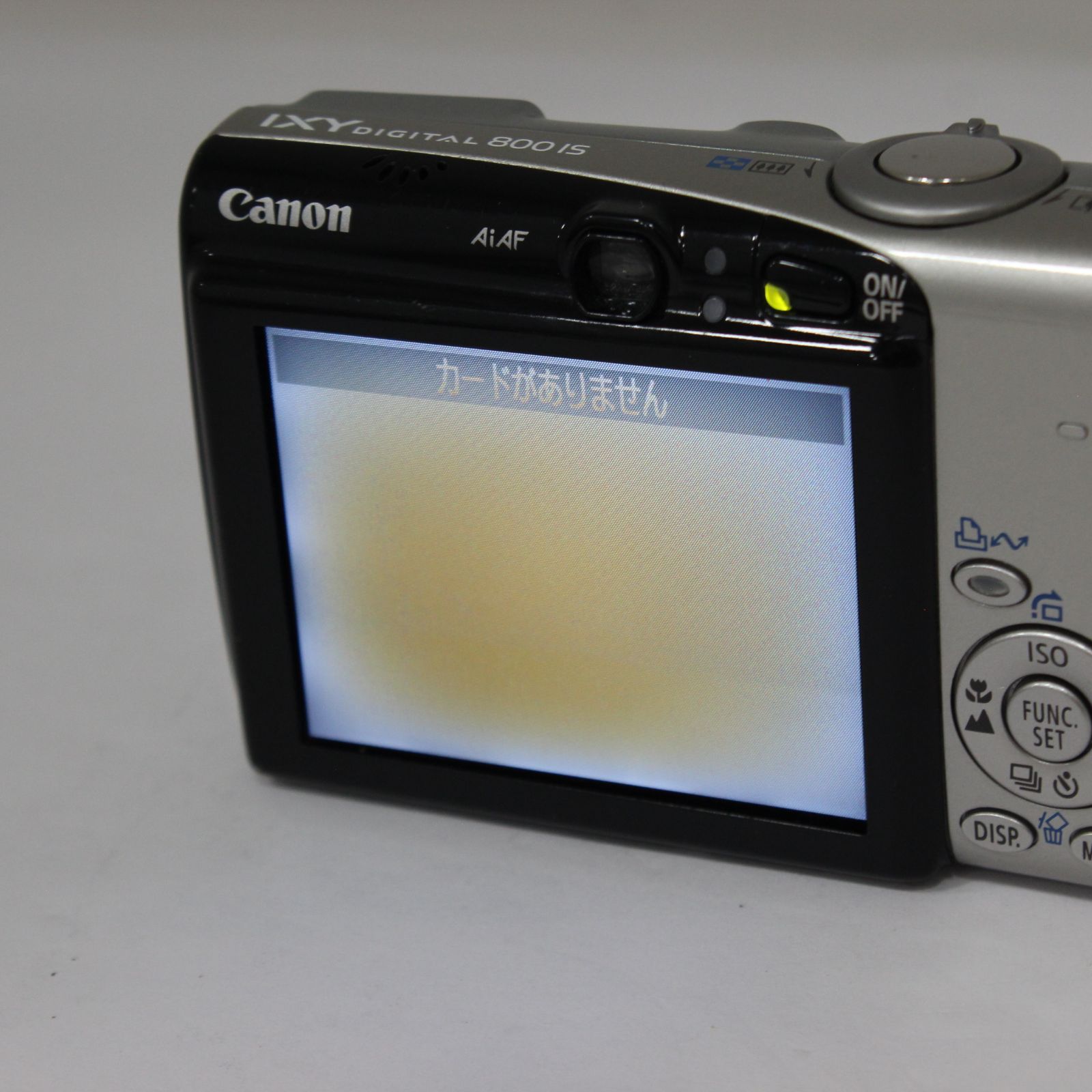 撮影⭕️訳あり【動作確認済み】Canon IXY DIGITAL 800IS 訳あり】 Canon IXY DIGITAL 800 ISシルバー - メルカリ