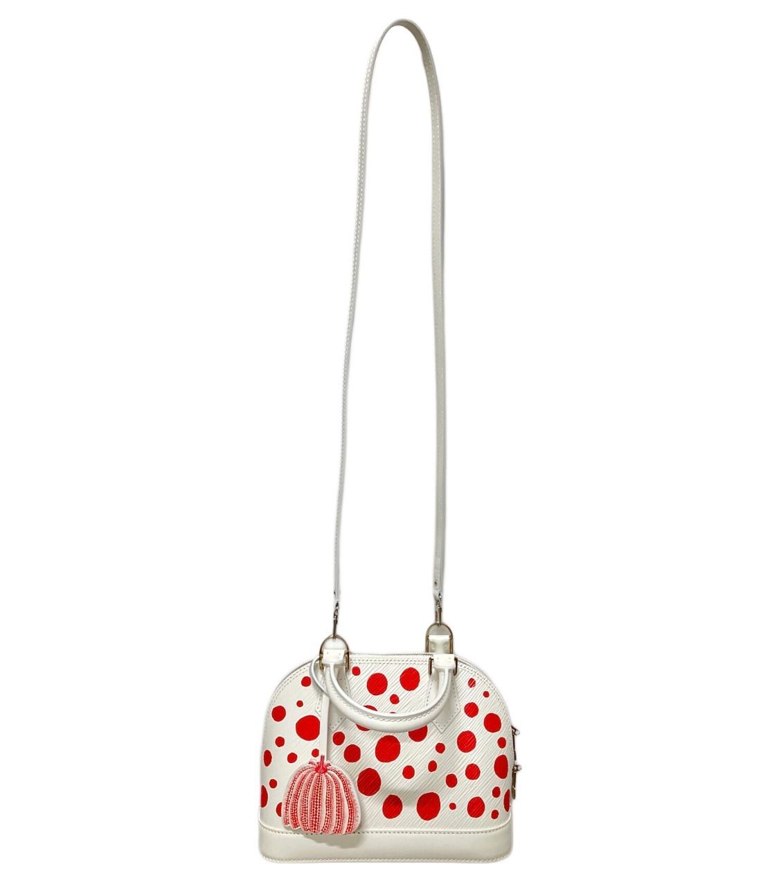LOUIS VUITTON × 草間彌生 アルマBB 2WAY ショルダーバッグ ホワイト