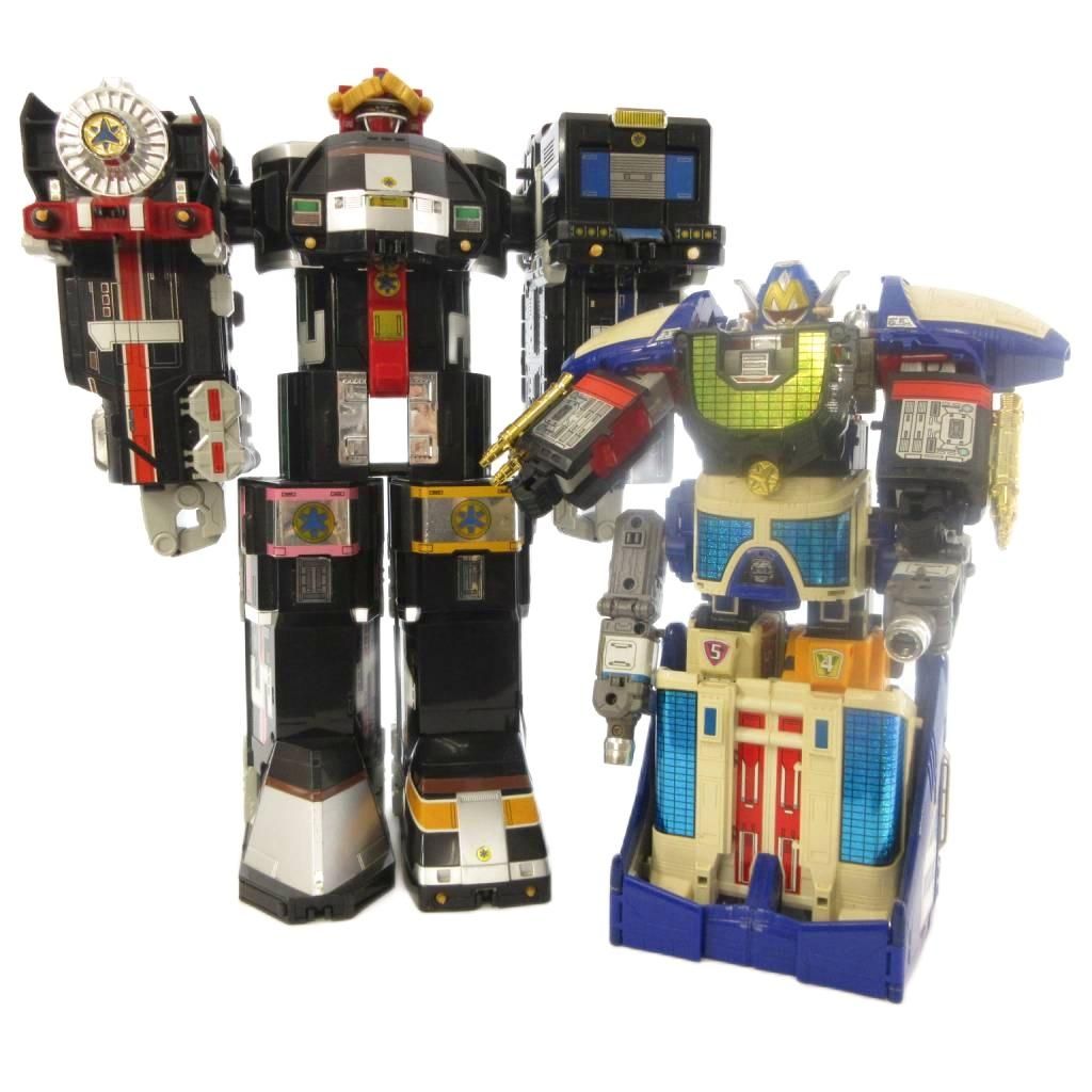 バンダイ 2点セット 救急戦隊ゴーゴーファイブ グランドライナー ライナーボーイ バンダイ BANDAI 2点セット 当時物 救急戦隊ゴーゴーファイブ 連結合体