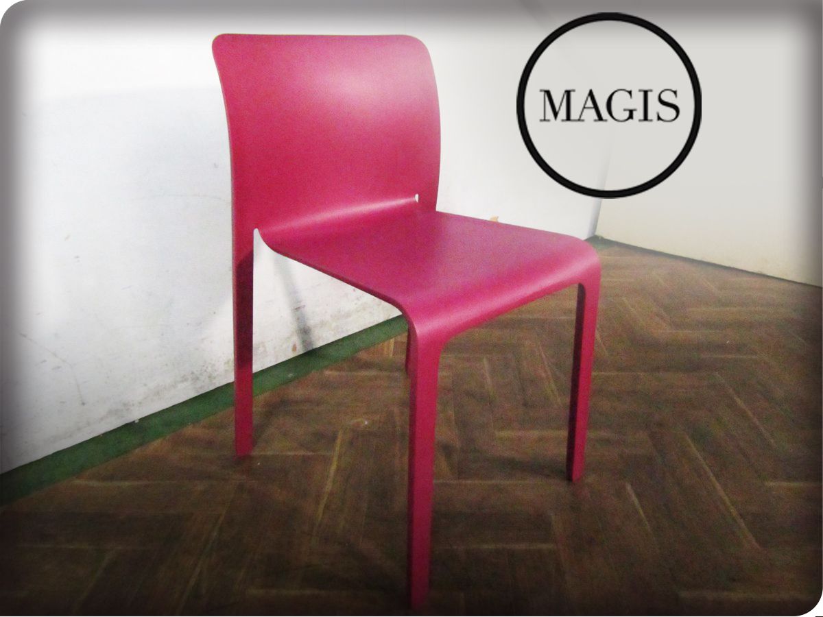 ■展示品■未使用品■MAGIS/マジス■高級■CHAIR FIRST/チェア ファースト■STEFANO GIOVANNONI■パープル■チェア■4.2万■yykn789k