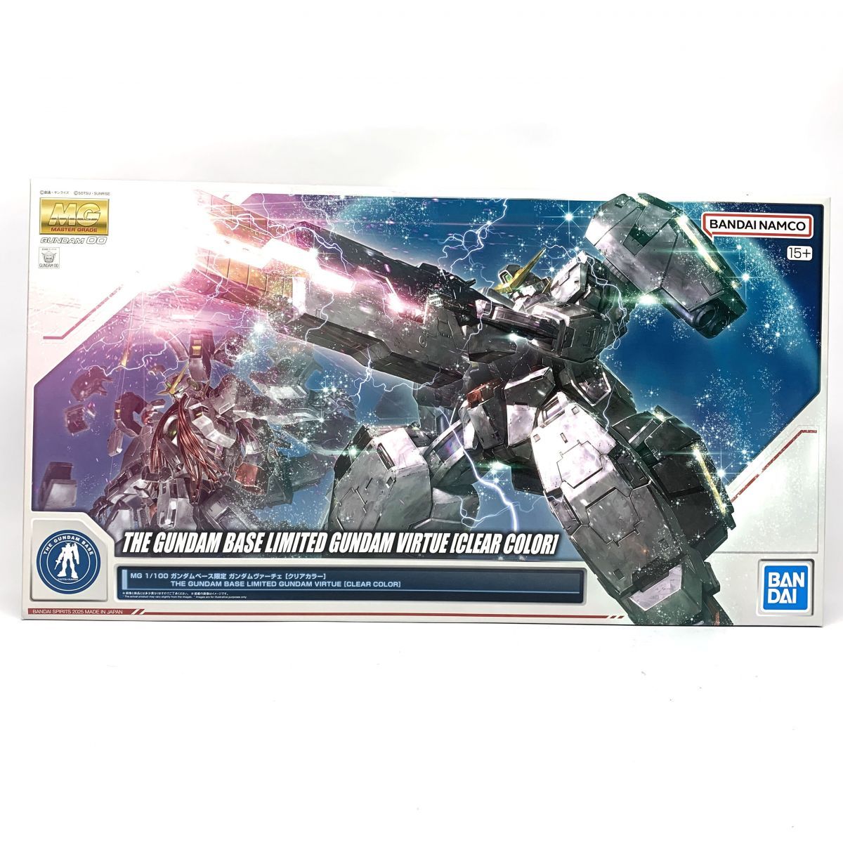 【ガンダムベース限定】MG 1/100 ガンダムヴァーチェ[クリアカラー] 機動戦士ガンダム00(ダブルオー) プラモデル ※未組立【津山店】