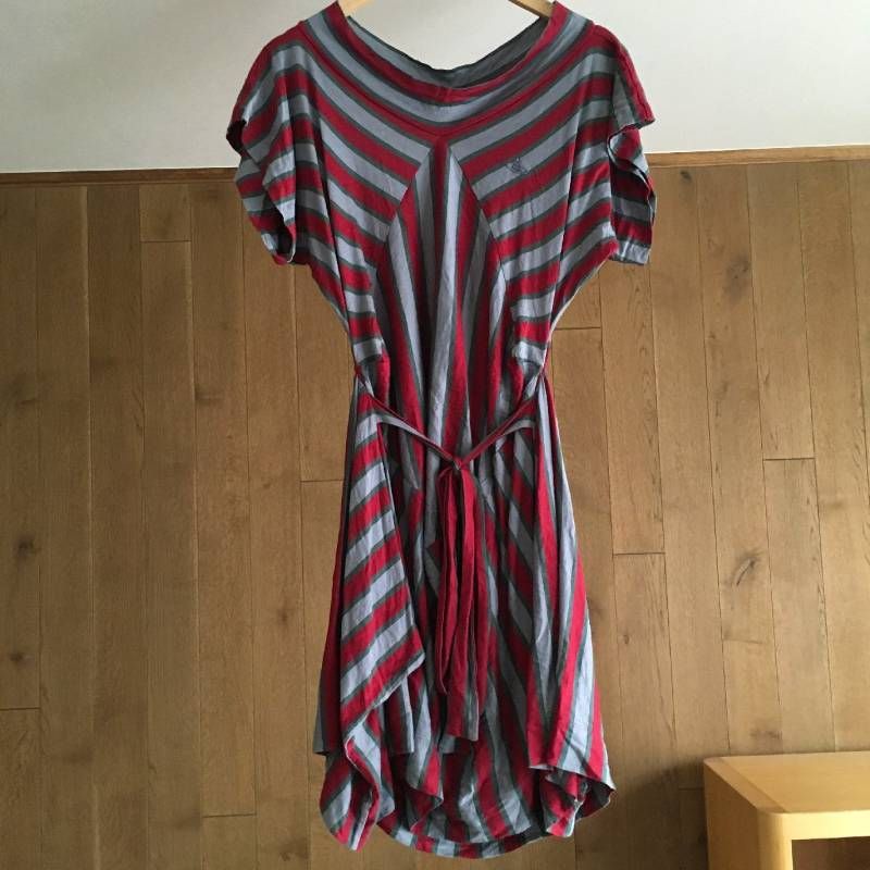 ヴィヴィアンウエストウッド レッドレーベル 水玉 ワンピース 2 美品 Vivienne Westwood RED LABELヴィヴィアンウエストウッド レッド