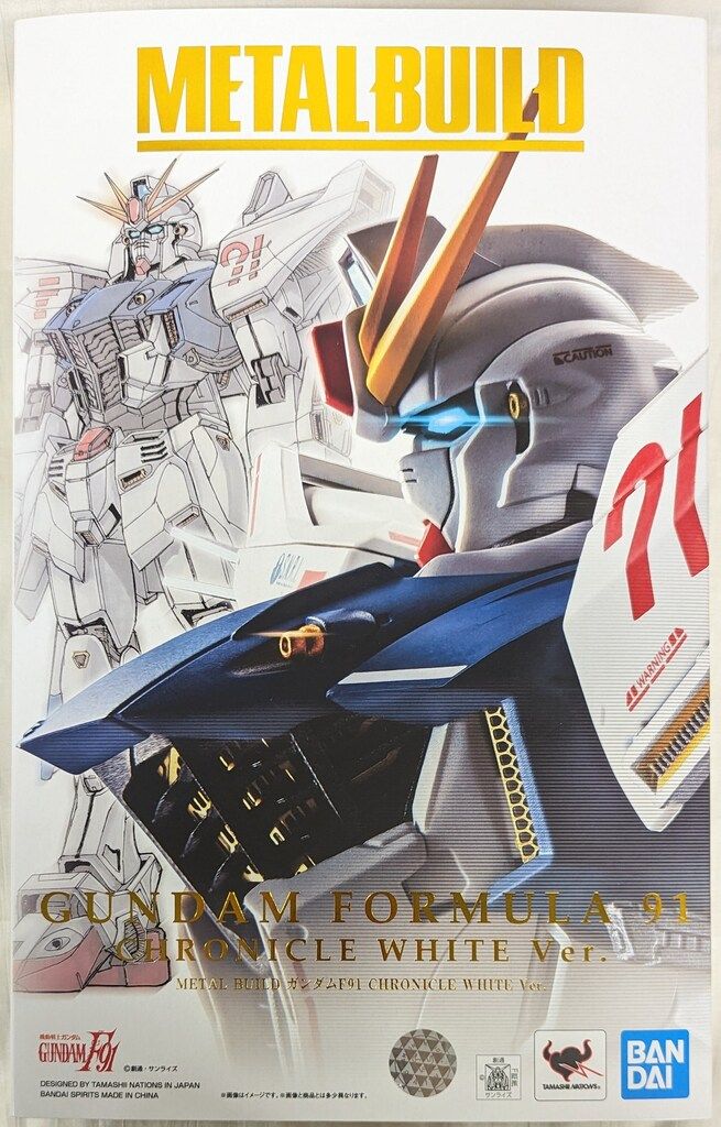 BANDAI SPIRITS METAL BUILD 機動戦士ガンダムF91 ガンダムF91 CHRONICLE WHITE ver