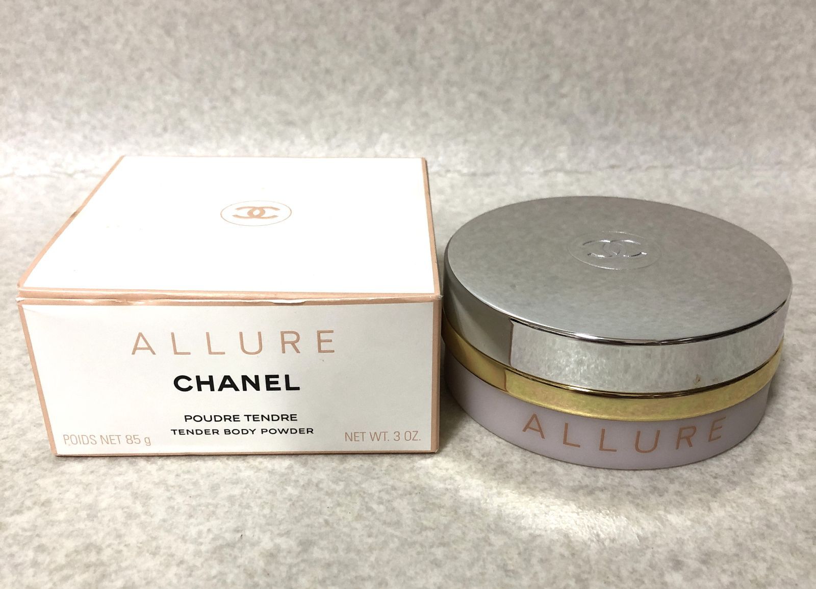 D863 シャネル ALLURE アリュール ボディ パウダー 85g 未使用 266165137 7,020円