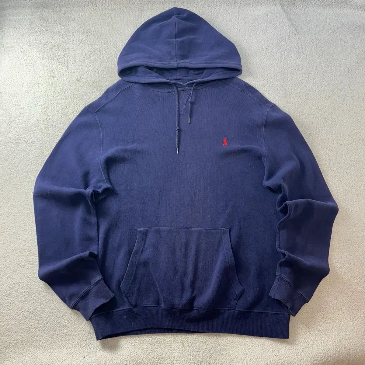 100 POLO RALPH LAUREN(ポロラルフローレン) ネイビー レッドポニー フードTシャツ #156 7,206円