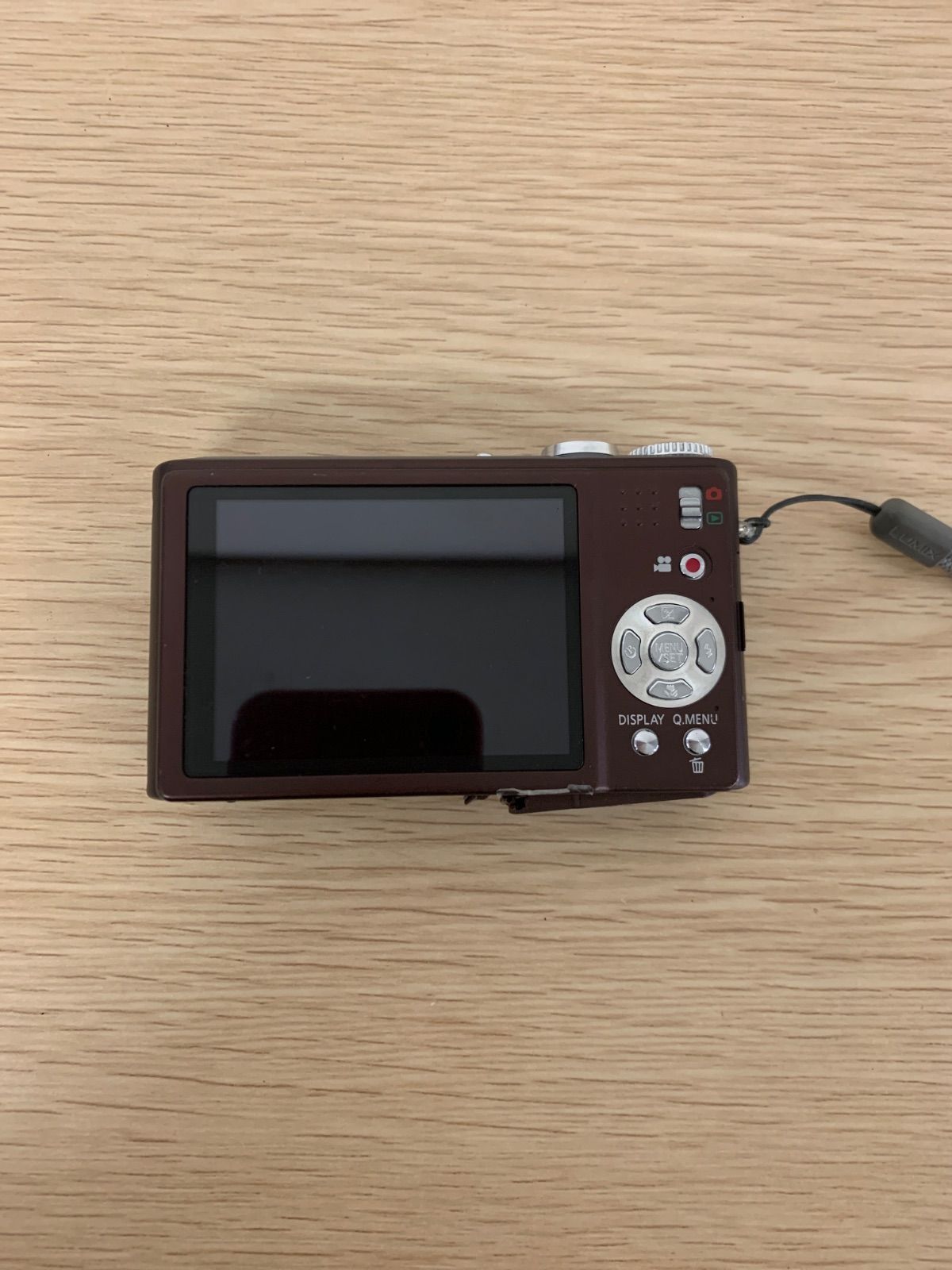 蓋の破損あり・通電動作未確認】Panasonic LUMIX DMC-ZX3 ブラウン