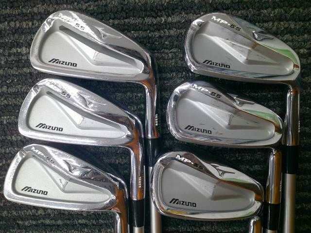 中古 アイアンセット ミズノ MP-55/OT IRON 95/SR/25[4702]□博多