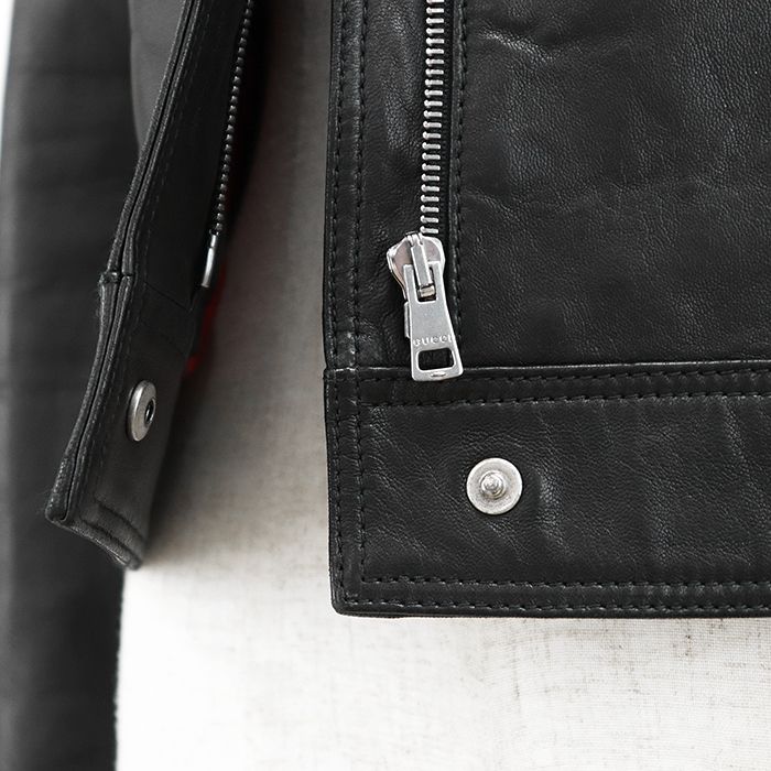 GUCCI グッチ ジャケット シングルライダース サイズ 36 レディース