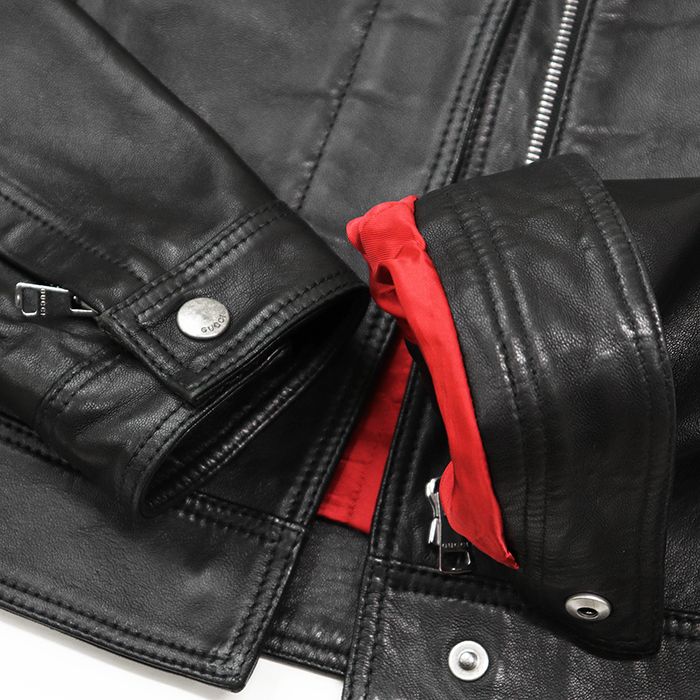 GUCCI グッチ ジャケット シングルライダース サイズ 36 レディース