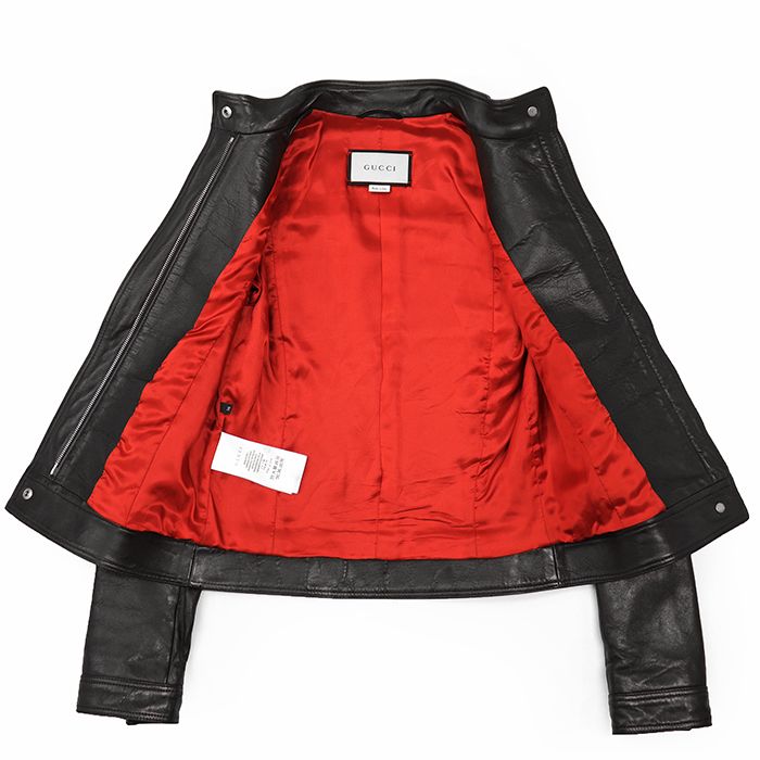 GUCCIジャケット シングルライダース レディース GUCCI グッチ ジャケット シングルライダース サイズ 36 レディース