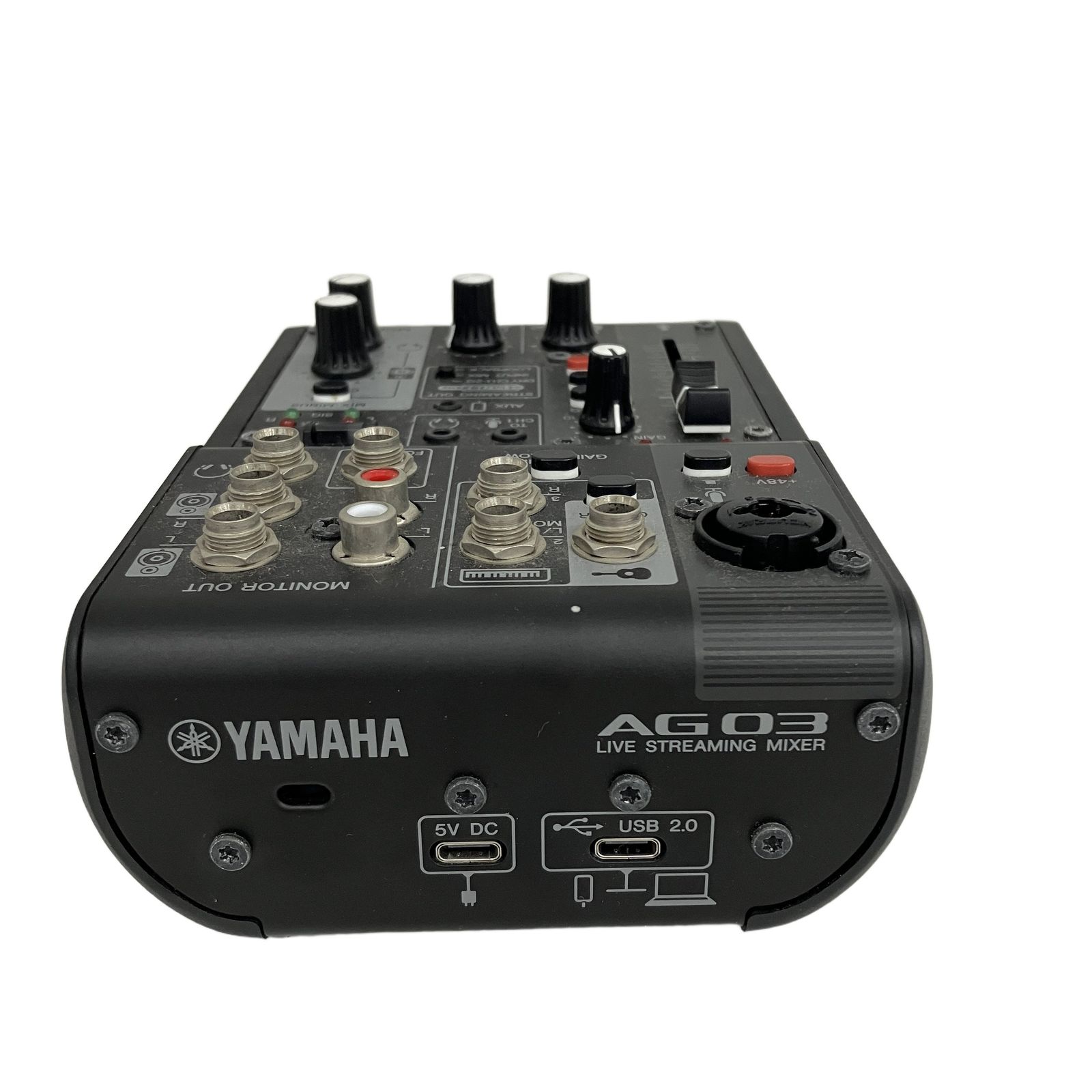【新品未使用】YAMAHA AG03MK2 ブラック【超メルカリ市期間中のみ】 YAMAHA AG03MK2 ヤマハ ライブストリーミングミキサー 2023年製 音響