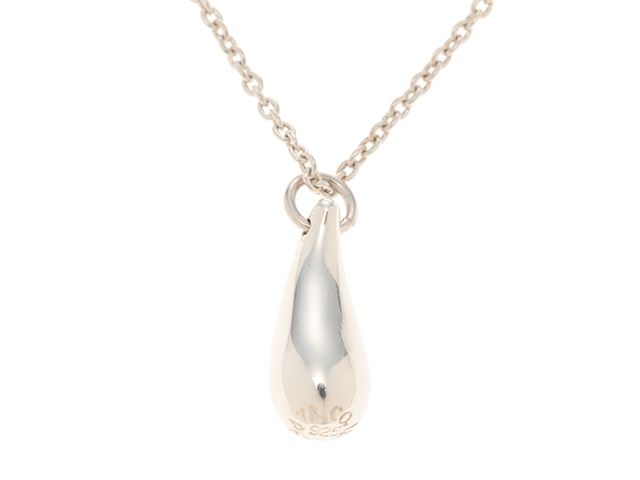 TIFFANY&Co. ティファニー ティアドロップ ペンダント ネックレス