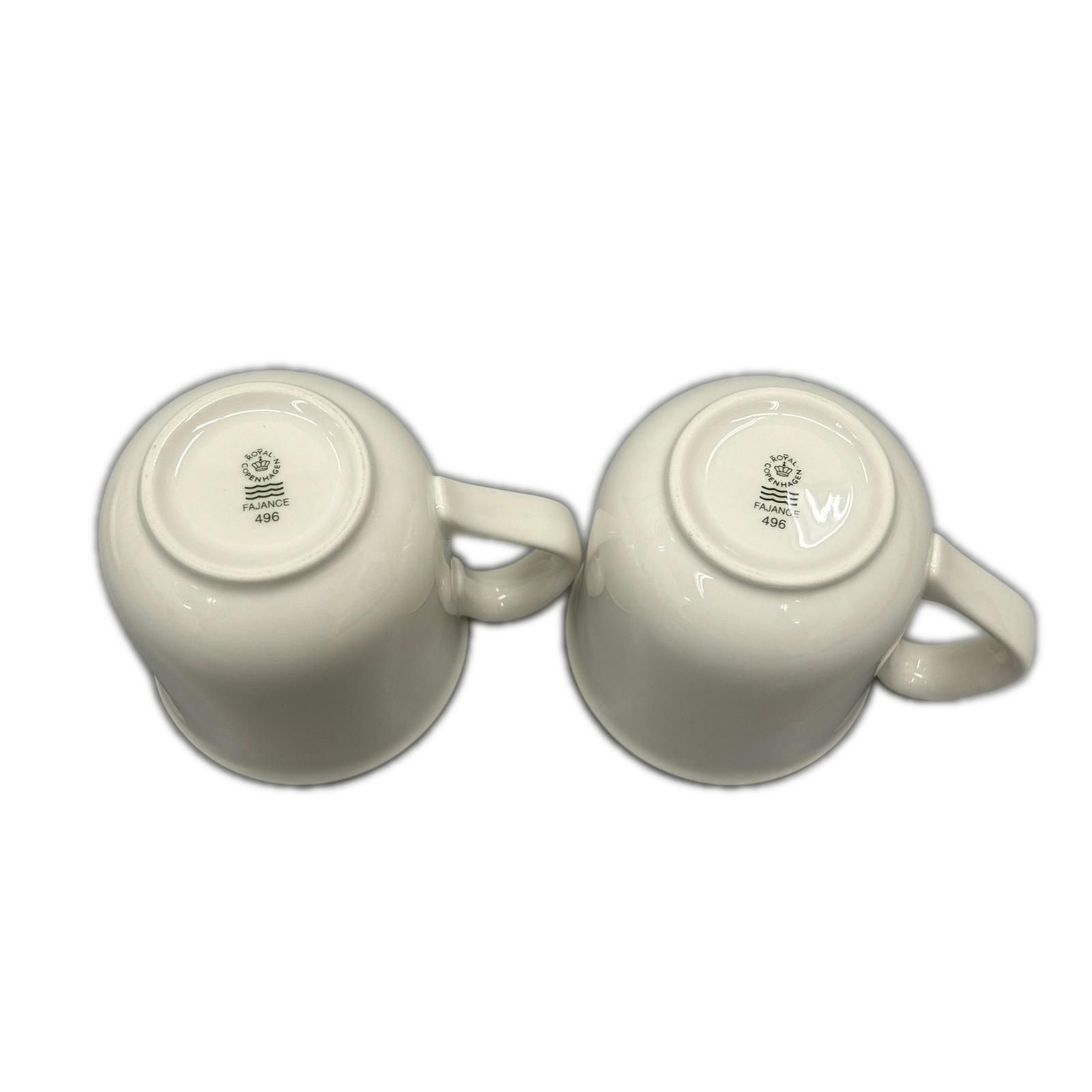 ROYAL COPENHAGEN ロイヤル・コペンハーゲン マグカップセット2個 ロゴ