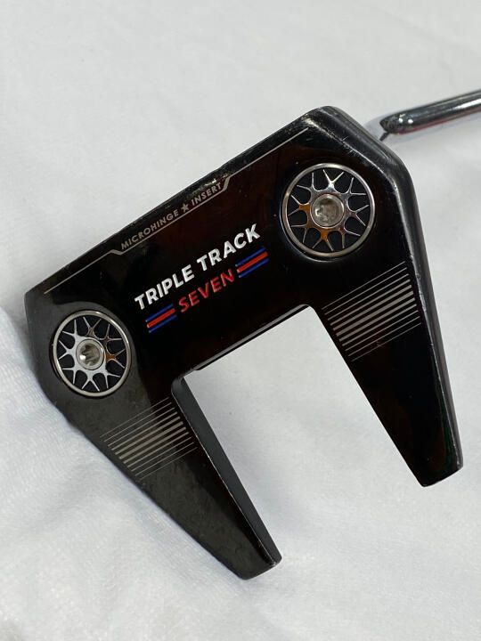 オデッセイ　TRIPLE TRACK SEVEN　パター　中古　ゴルフドゥ！倉敷笹沖店【最短即日発送】