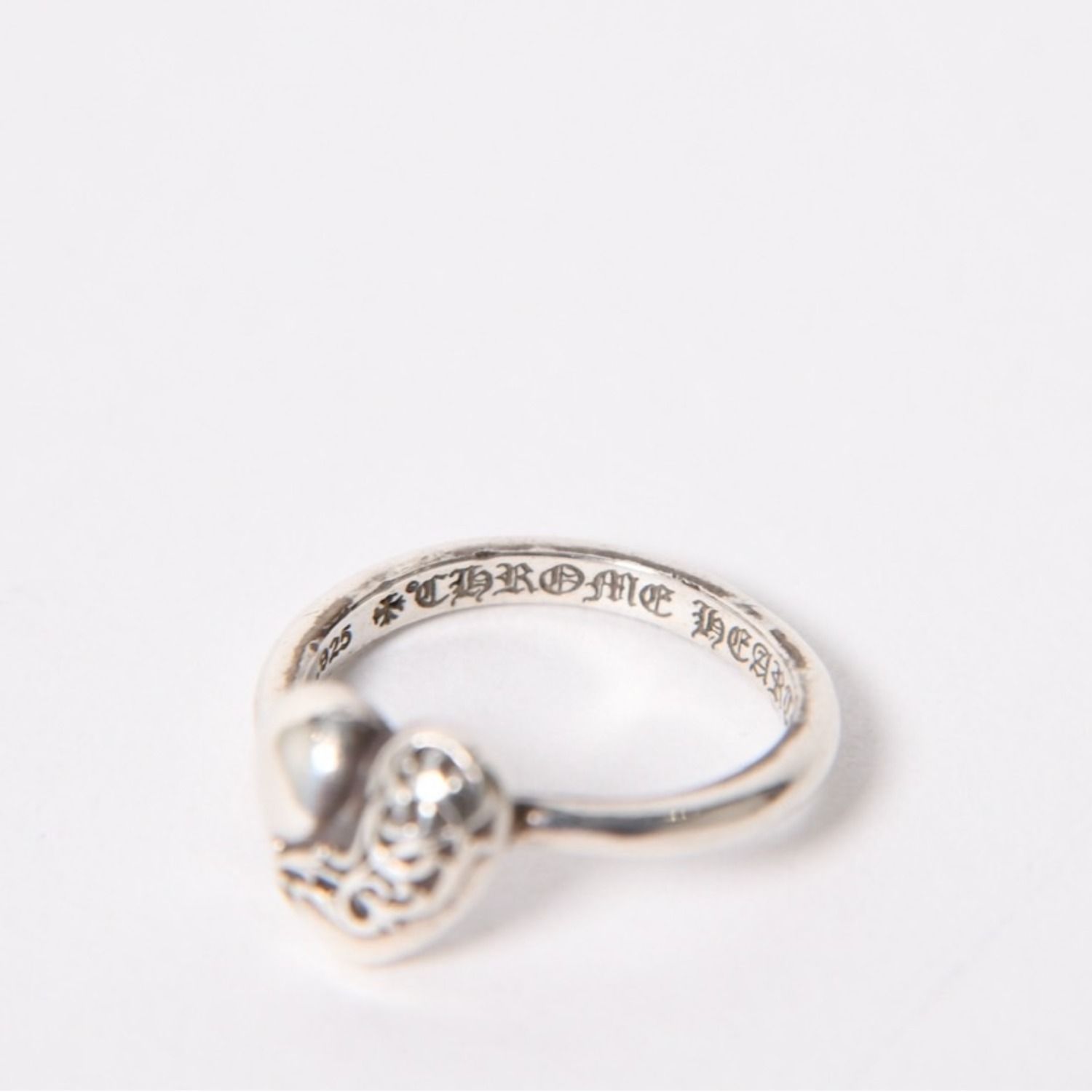CHROME HEARTS バブルガムハートシルバーリング　13号 CHROME HEARTS クロムハーツ RING BUBBLEGUM HEART バブルガム ハート